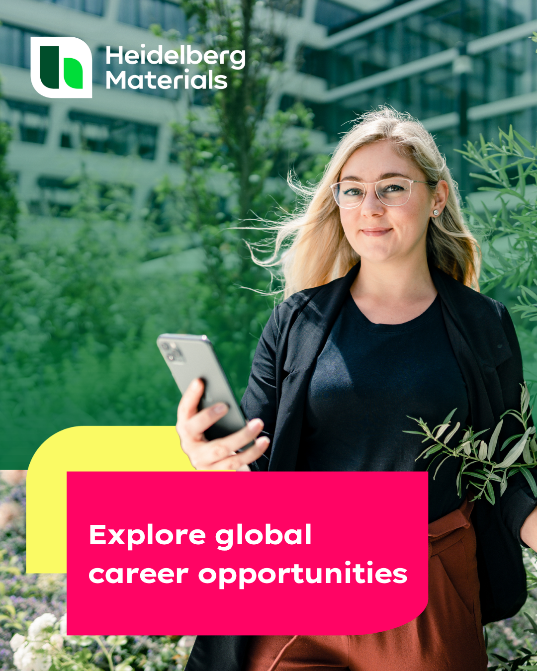 Heidelberg Materials global careers LinkedIn creative.