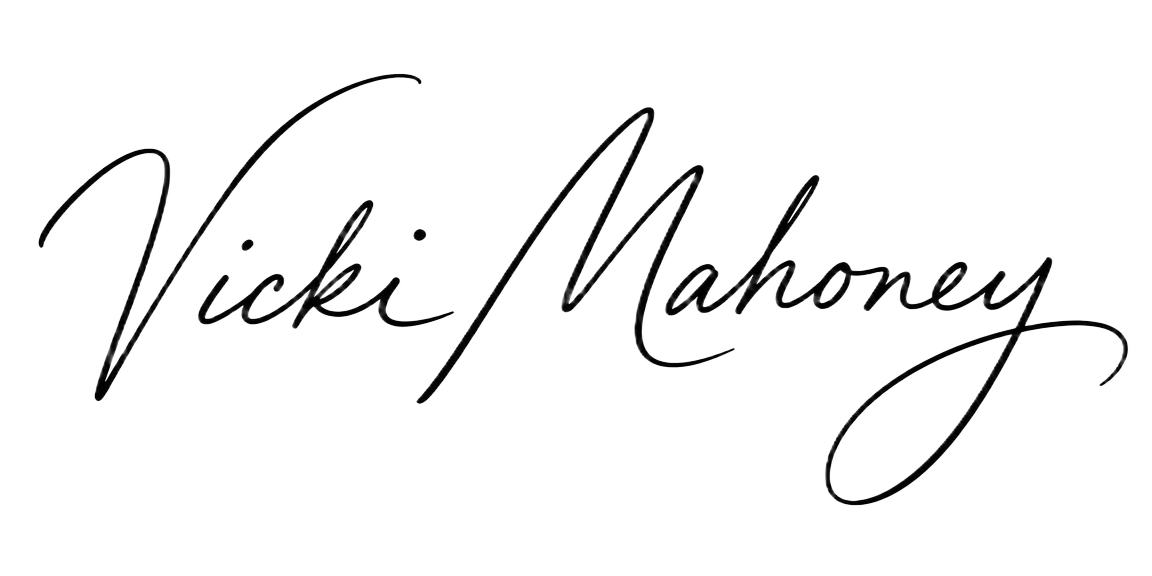 Vicki Mahoney signature