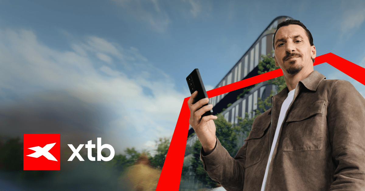 XTB brand campaign featuring the xStation trading app.