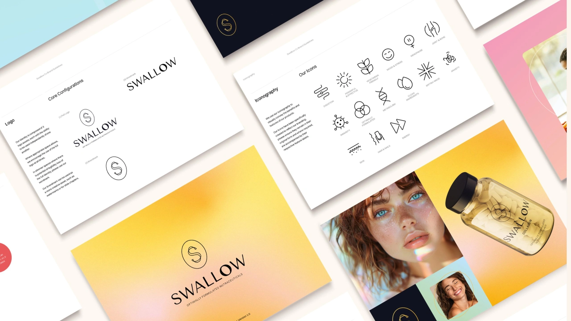 Brand guidelines, iconography and logo system