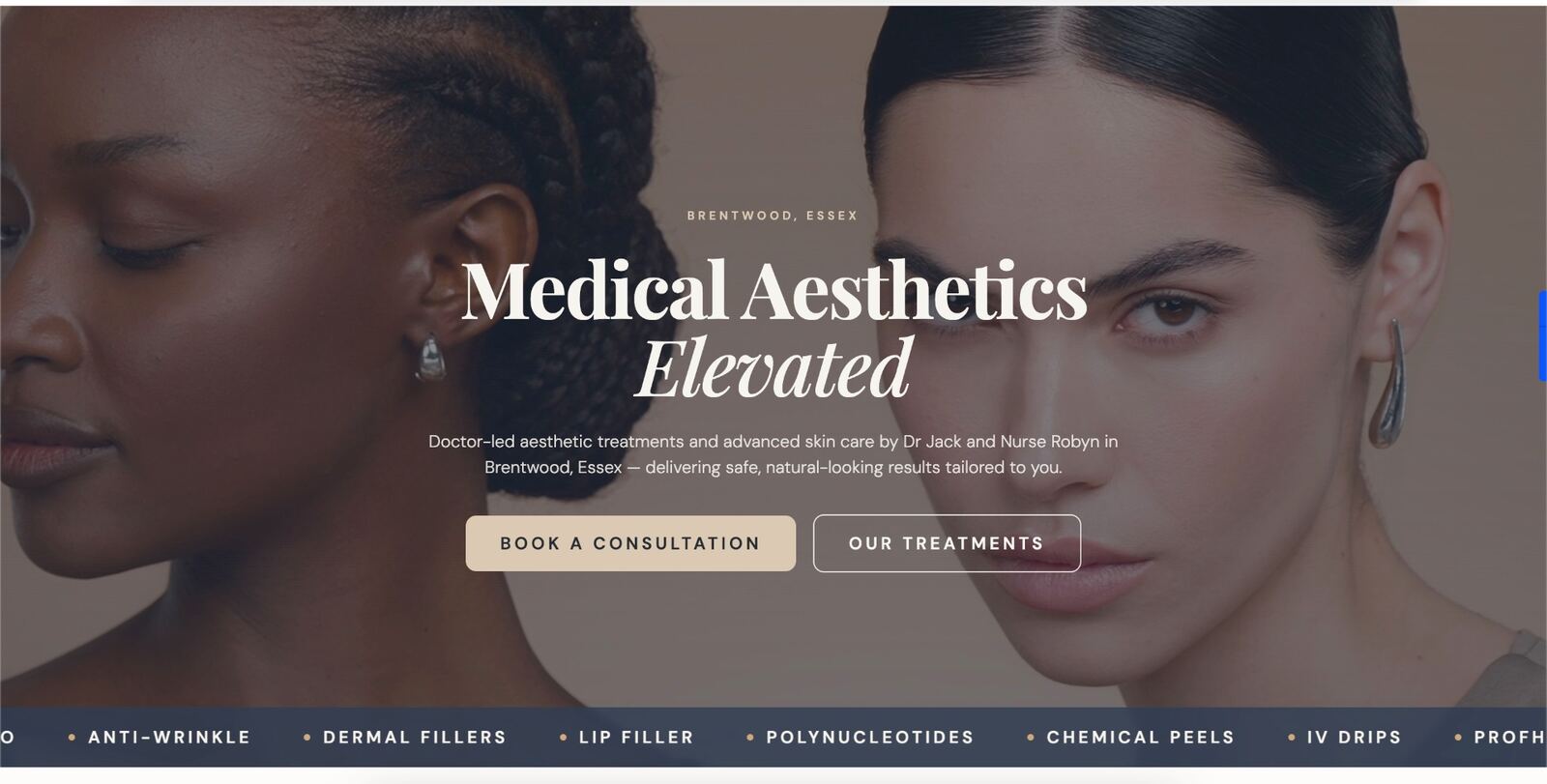 Cosmetic clinic creative direction